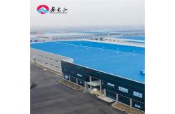 China Galvanized Metal Frame Workshop H Section Steel Strong Earthquake Resistance supplier