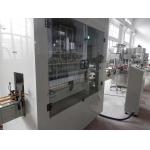 Automatic Linear Straight Bleach Thinner Bottle Filling Capping Labeling Packing Machine for sale