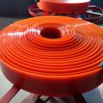 Poly Urethane Conveyor Skirt Board Dual Seal Polyurethane Skirting for sale
