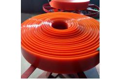 China Polyurethane Skirt Rubber For Conveyor Mining Bulk Material Handling supplier