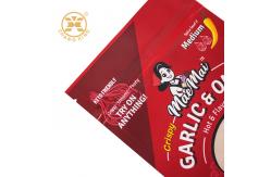 China Moisture Proof Dried Food Packaging Bag With Matte Window And Tear Notch supplier