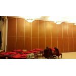 Folding Sliding Partition Walls Panel Thickness 85mm Aluminium Track Roller for sale