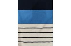 China Soft Smooth Comfortable Striped Material Fabric For Polo Shirt supplier