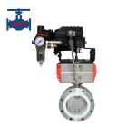 Pneumatic buttefly valve  for sale