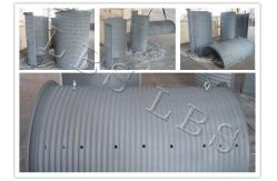 China Split LBS Grooved Drum For Reel And Wire Rope Drum In Differenct Working Condition supplier