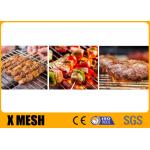 Custom Non Stick 304 Stainless Steel BBQ Net Reusable Metal for sale