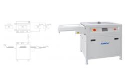 China Customized PCB Handling Conveyor Telescopic Connecting With SMEMA Signal supplier