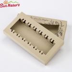 Perfume Oil Roller 2ml Package Tester Kraft Perfume Boxes With Window