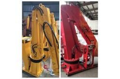China Yellow Ship Mobile Harbour Crane 5T 10T Offshore Ship Deck Cranes supplier