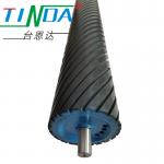 Smooth Surface and Abrasion Resistant Industrial Rubber Roller for Heavy Duty Applications for sale
