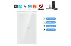 China AC 110V-240V ZigBee Smart Switch Tuya supplier