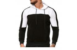 China Plain White Pullover Sweatshirts Oversized Blank Hoodies For Men supplier