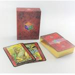 Gilded Edges 350gsm Coated Paper Tarot Cards Matt Finished for sale
