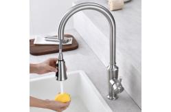 China High Arch Touchless Smart Kitchen Faucet Gooseneck Pull Down Kitchen Faucet supplier