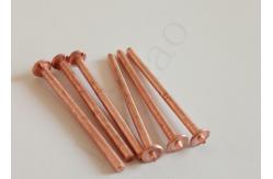 China Flat Headed Cd Weld Studs Flanged Capacitor Discharge No Thread supplier