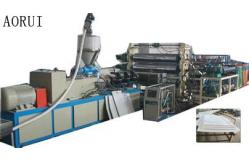 China PMMA Multi - Layer Plastic Sheet Extrusion Machine For Stationary PS Sheet Machinery supplier