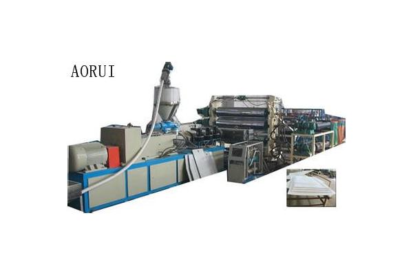 PMMA Multi - Layer Plastic Sheet Extrusion Machine For Stationary PS Sheet Machinery