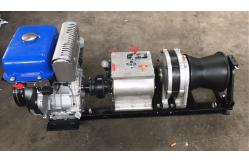 China Electric Power Construction Gas Engine Powered Winch Fast Speed Cable Winch supplier