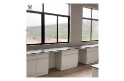 China Steel Lab Wall Bench Alkali Resistant L750*W850*H850mm Customizable For Testing supplier
