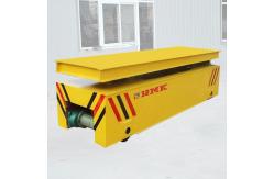 China Lifting Platform Rail Transfer Trolley Battery Wireless Remote Control Stepless Speed supplier