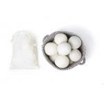 Home Laundry Cleaning 8cm Biodegradable Wool Felt Balls for sale
