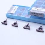 CNC Blade TCMT16T304 Tungsten Carbide Inserts TCMT 32.51 For 1/2 Lathe Turning Tool, PVD Coated, Finish Chipbreaker, Red Purple Color for sale