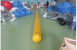 China Factory Long Floating Marker Buoy Water Swimming Buoy Inflatable Pipe supplier