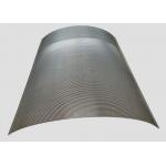 Water Well Wedge Wire Screen Sieve V- Wire Curved Bend Shape with 0.1mm Slot for sale