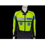 Traffic Police Safety Jacket Vest Uniform Men Unisex Outdoor Mesh High Visibility for sale