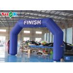 Inflatable Race Arch 210D 6m 20ft Blue Giant Inflatable Arch Start Finish Line