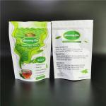 Digital Printing Stand Up  Pouches Empty Tea Packaging Bag Green Diet Tea Mylar Bags for sale