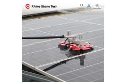 China Extension Pole Telescopic Solar Panels Brush Equipment Solar Farm Photovoltaic Cleaning Machine supplier