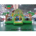 Fire Retardant 8 X 6M Inflatable Zoo Playground For Teenager