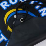 Custom Drawstring Bags With Logo print Personalized Black Drawstring Backpack Bulk