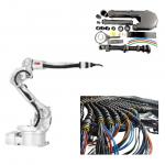 ABB IRB 2600 ID Industrial 6 Axis Welding Robot Arm with dress pack and protective covers for sale