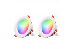 China Alexa Remote Control Ceiling Downlights SMD2835 Led Ceiling Recessed Lighting supplier