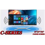 Slim Desktop IPS Curved Screen Monitor 32'' Full HD With Speaker for sale