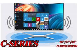 China Slim Desktop IPS Curved Screen Monitor 32'' Full HD With Speaker supplier
