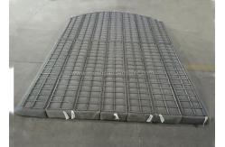 China Rectangle Ss316 Wire Mesh Demister For Vessel Boiler System supplier