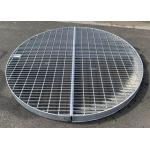 Round Shaped Q235 Galvanized Grate Trench Cover Drainage Cover Gully Cover for sale