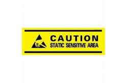 China High Adhesive PVC Antistatic ESD Protected Area Warning Tape supplier