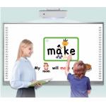 86 Inches Interactive Touch Screen Whiteboard with Mac Compatibility and 5000 1 Contrast for sale