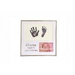 Unique Customized Baby Hand And Footprint Photo Frame For Full Moon Gifts for sale