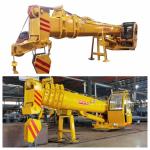 Yellow Ship Mobile Harbour Crane 5T 10T Offshore Ship Deck Cranes for sale