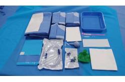 China Blue C Section Surgical Drape Waterproof Design with PP Material supplier