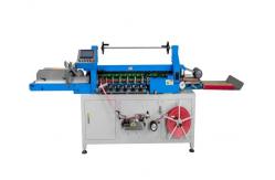 China Book Spine Taping Machine School Exercise Notebook Book Spine Tape Back Round Equipment supplier