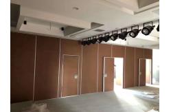 China Manual Movable Wall System Sliding Folding Partition With Doors supplier
