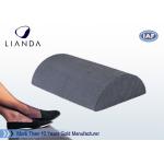 Half Cylinder Memory Foam Cushion , Black Foam Foot Rest Cushion For Office / Home for sale