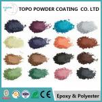 Outdoor Steel Structure Matte Powder Coat , RAL 1003 Hammertone Powder Coat for sale