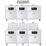 China Immersion Cleaning Type 61L Industrial Multi Tank Ultrasonic Cleaner with Rinsing Filtering and Drying at 40KHz Frequency for sale
